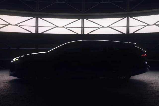 奥迪A6 Avant E-Tron，电动瓦罐轮廓初现
