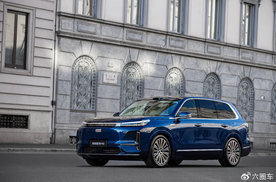 AI科技大六座旗舰SUV，吉利银河M9惊艳亮相米兰
