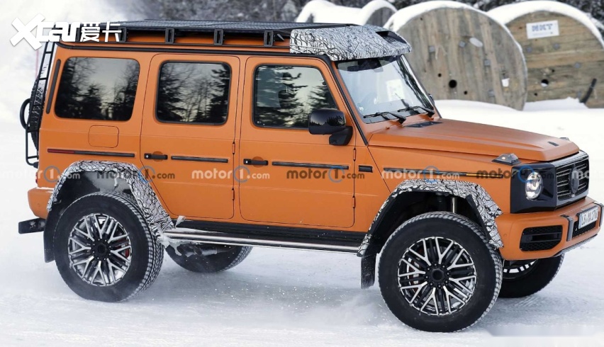 全新奔驰G级 4x4²谍照曝光，预计明年上市