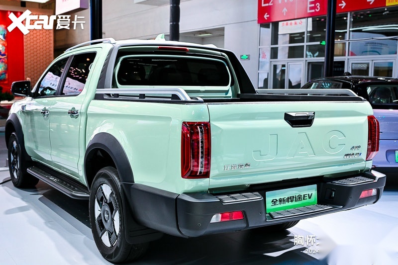 全球智能纯电四驱皮卡引领者,江淮全新悍途ev亮相2024