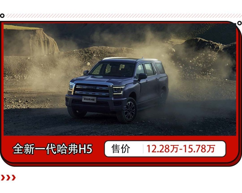 这才是哈弗年度大招？12.28万起买大型SUV 坦克平台打造！