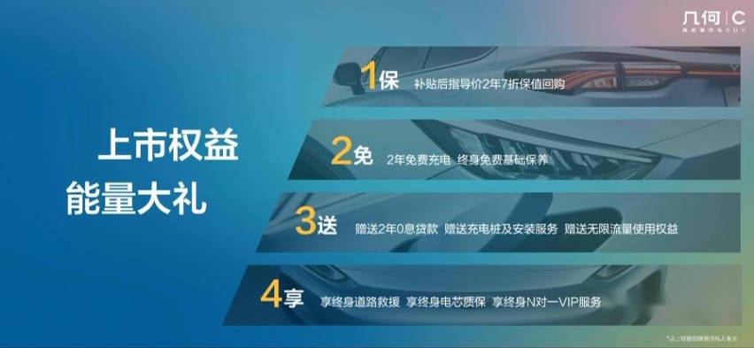 最长续航550km，起价12.98万元，吉利几何C正式上市