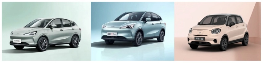 10万级新能源车型怎么选？几何E对比哪吒V、零跑T03