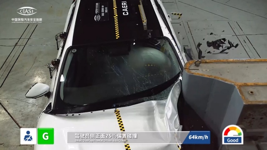 对比奥迪A7L和Model Y赢麻了，极氪001安全秀你一脸