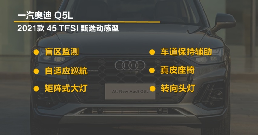 【帮你选车】配置提升外观更潮 全新Q5L购车手册 推荐豪华版