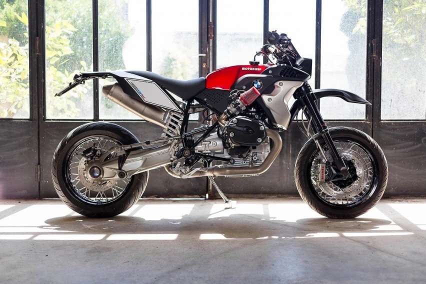大刀阔斧改装 宝马R1200 GS Adventure变滑胎