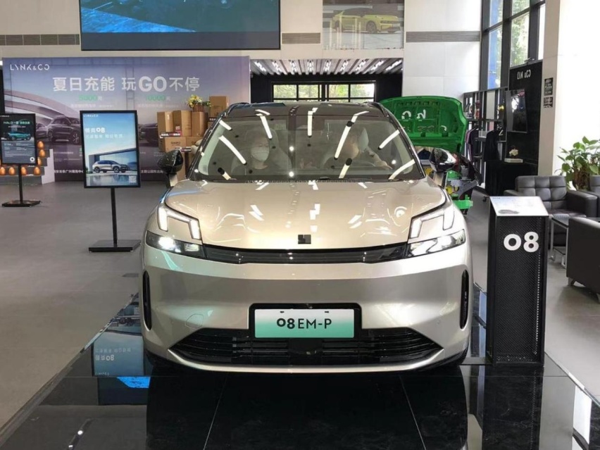 领克08实拍，EM-P增程系统，魅族Flyme Auto车机，龙鹰一号