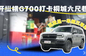 开纵横G700打卡桐城六尺巷，这就是一车抵三车的快乐！