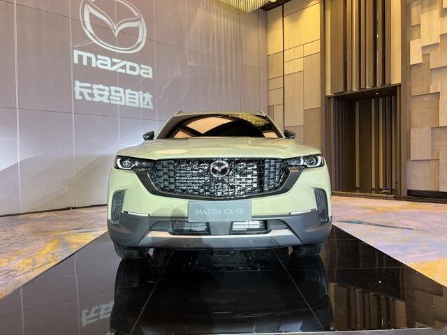 采用可变缸技术？ 长安马自达MAZDA CX-50亮相