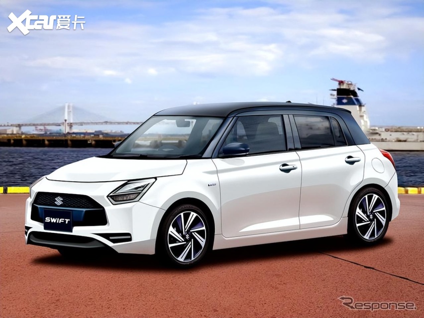有望是铃木首搭电子手刹车型 新一代雨燕预测外观出炉