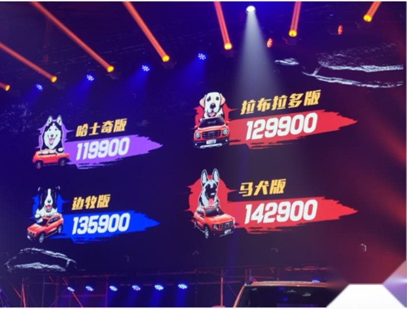 哈弗大狗11.99万起售，这样的潮牌网红你觉得它香吗？