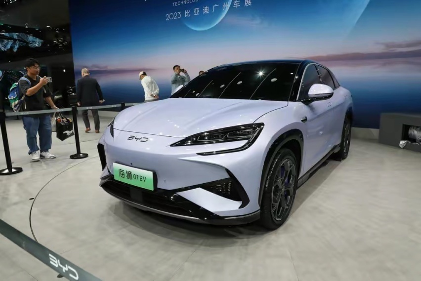 取消尾翼和无框车门，海狮07 EV或将比宋L便宜两万元？