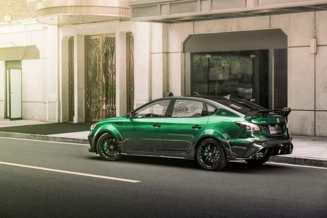 MG宠粉现场，原厂改装MG6 XPOWER合法领证