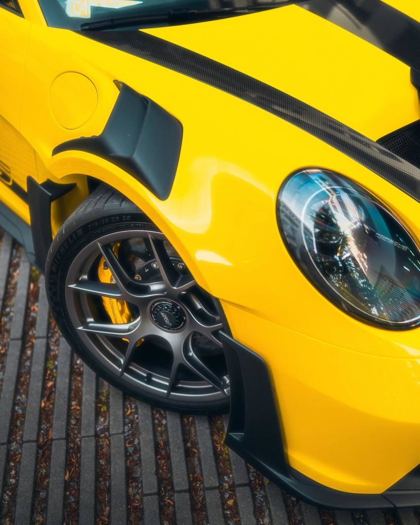 XPEL隐形车衣与保时捷911 GT3 RS，黄、黑、清透的完美组合
