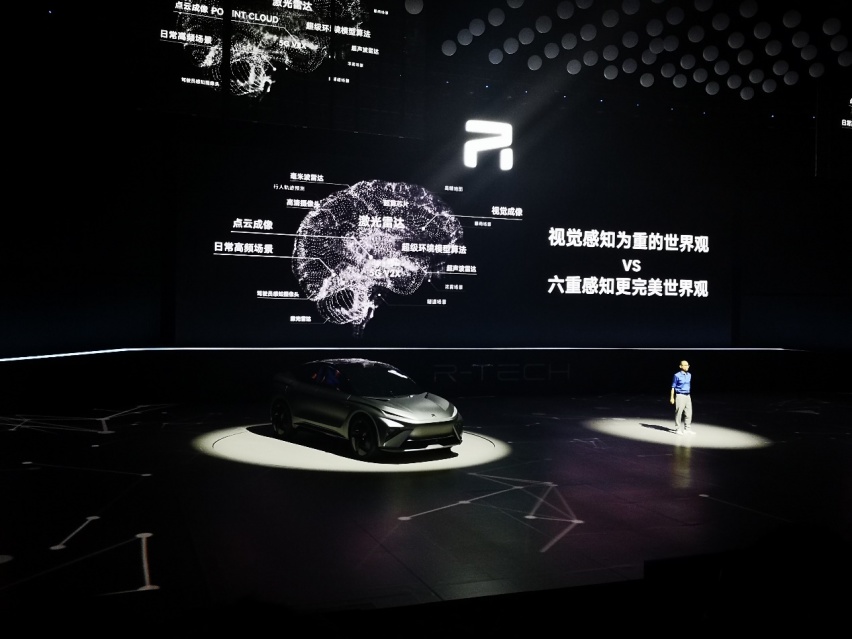 雷达高级，芯片高级！上汽R发布R-TECH，新车ES33亮相