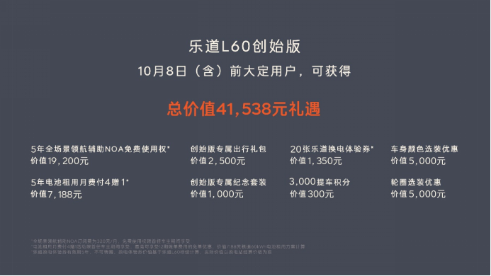 开场即王炸？乐道L60正式上市20.69万元起