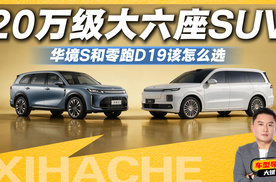 20万级大六座SUV，华境S和零跑D19该怎么选