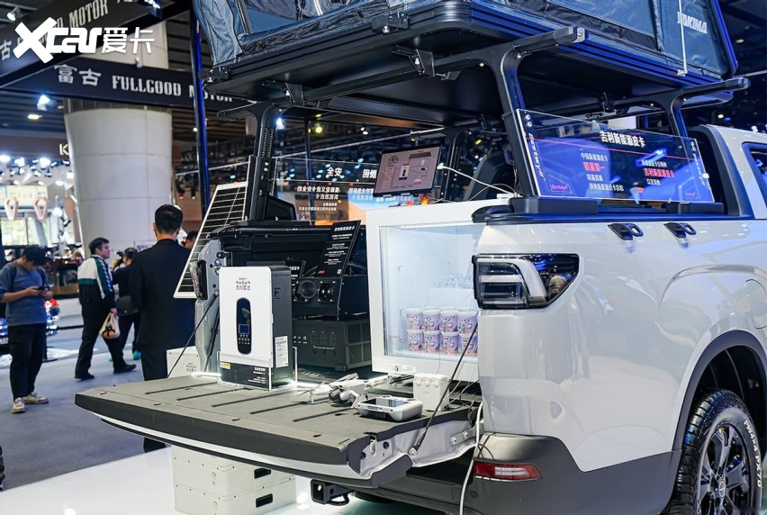 新能源皮卡亮相，吉利计划2026年前推出至少三款衍生车型