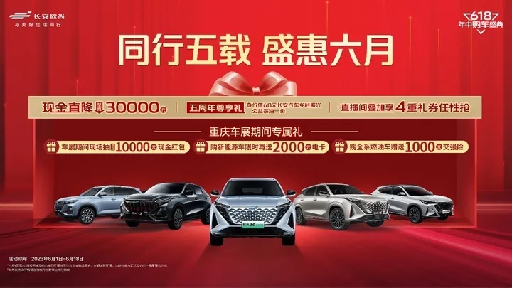 购车最好时机！重庆车展长安欧尚大放福利，至高优惠30000元
