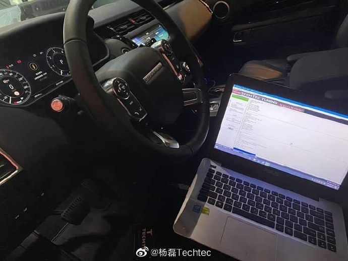 路虎发现5 3.0T柴油机德国Techtec刷电脑刷ECU