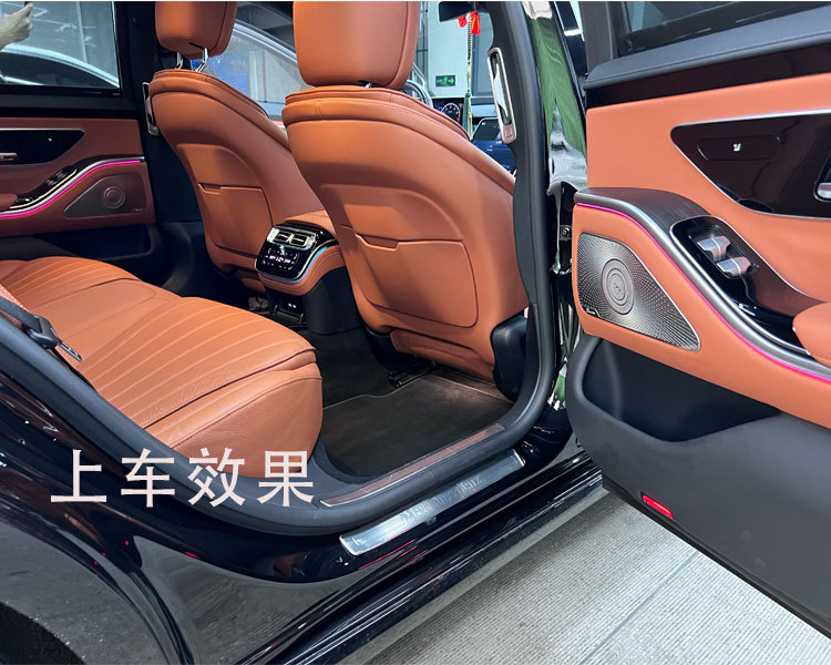 奔驰s400既要氛围感十足也要动听的音效，加装柏林之声 旋转高音