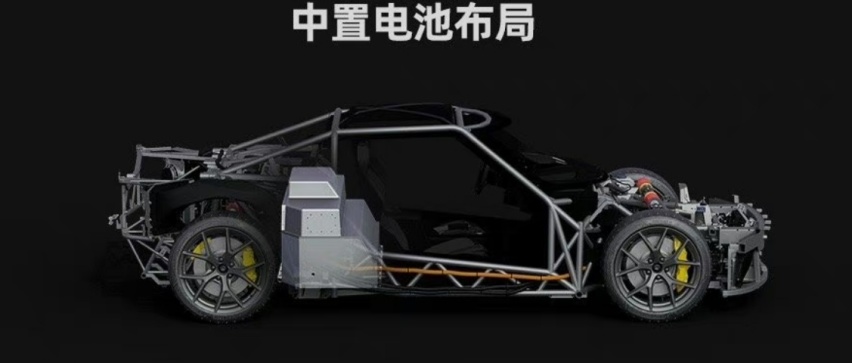 国产纯电小跑车SC01，预计售价30万内，铬钼钢管架底盘+推杆悬挂