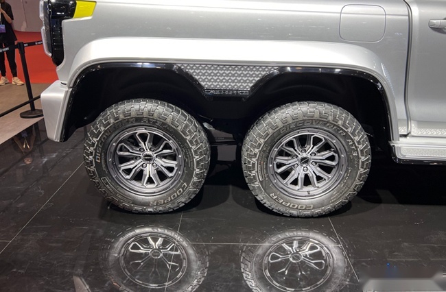 2023上海车展：长城炮6×6首发 乘用版上市售12.68万元起