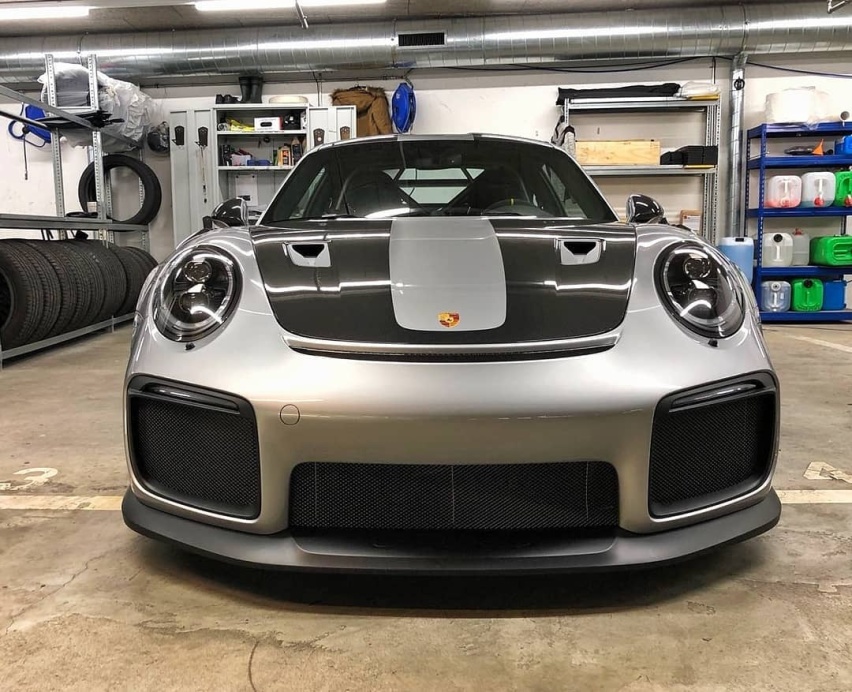 保时捷911 GT2 RS实车 很有运动感
