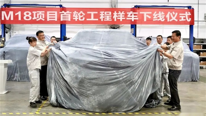 霸气盖也盖不住，东风“猛士”工程样车下线，主打新能源汽车