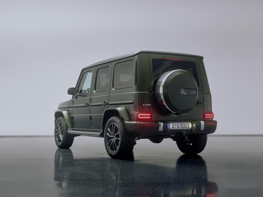 最后一款八缸G 500 奔驰G 500 V8限量版官图发布