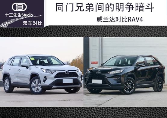 同门兄弟间的明争暗斗，威兰达对比RAV4