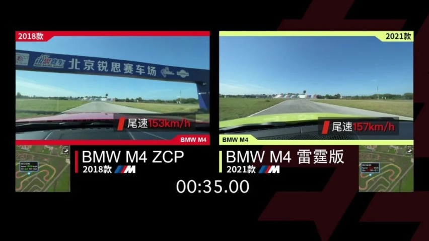 新老宝马M4赛道对决！