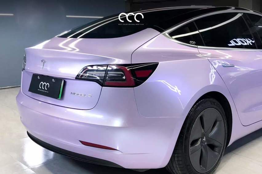 特斯拉MODEL3——渐变亮面银幻紫