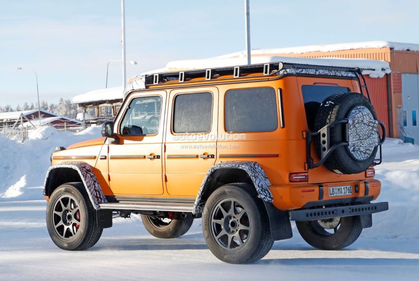 梅赛德斯-AMG G 63 4x4最新谍照来了