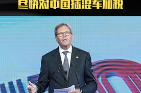 再等一年就没市场！大众CEO喊话欧盟：尽快对中国插混车加税