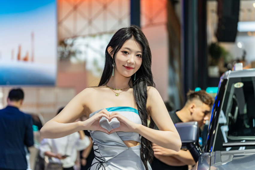 2024广州车展小姐姐大合集！是真男人就坚持到最后一张！