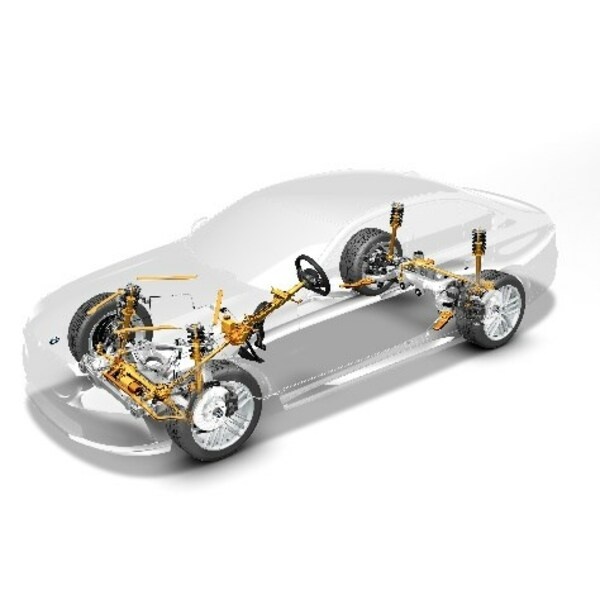 全新BMW 5系独具匠心的底盘工程设计
