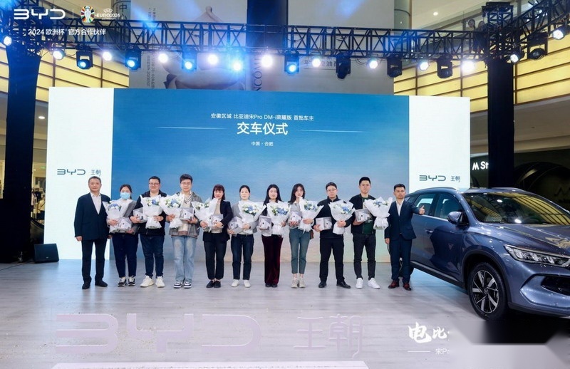 比亚迪再投“深水炸弹”，宋Pro DM-i荣耀版合肥上市 10.98万