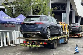 成都车展丨国产奔驰长轴GLE实车来了，车长超5米！