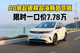 A0级超级精品海豚智驾版，限时一口价7.78万