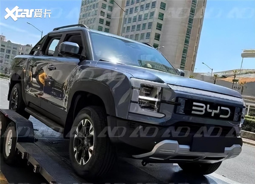 “长城炮”迎劲敌！比亚迪皮卡SHARK实车曝光，预计年内正式亮相