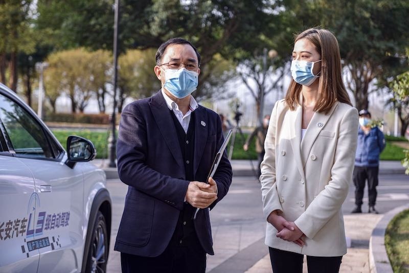 科技标杆 CEO亲测 长安L3级自动驾驶量产体验