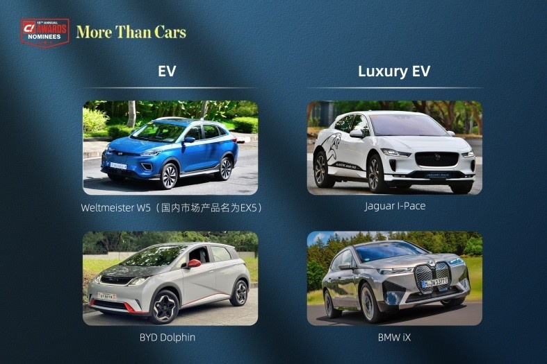 A级智能纯电SUV——威马EX5，又获奖啦！