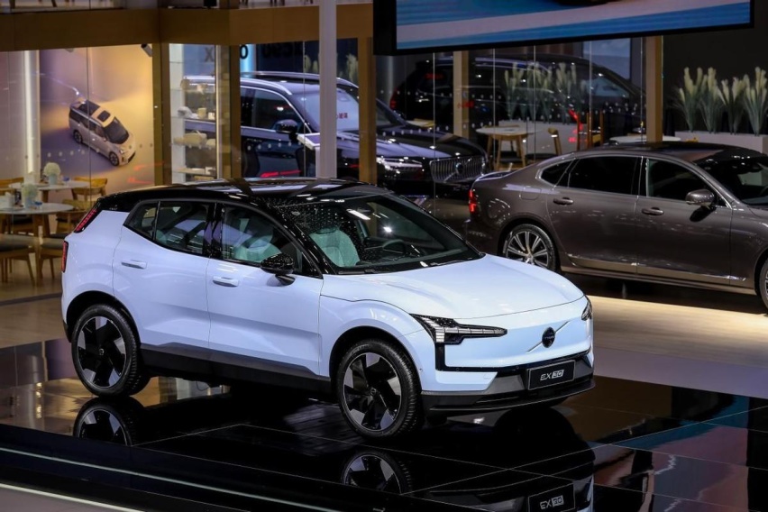 2024重庆车展正式启幕 北欧高智感纯电SUV EX30重庆耀目上市