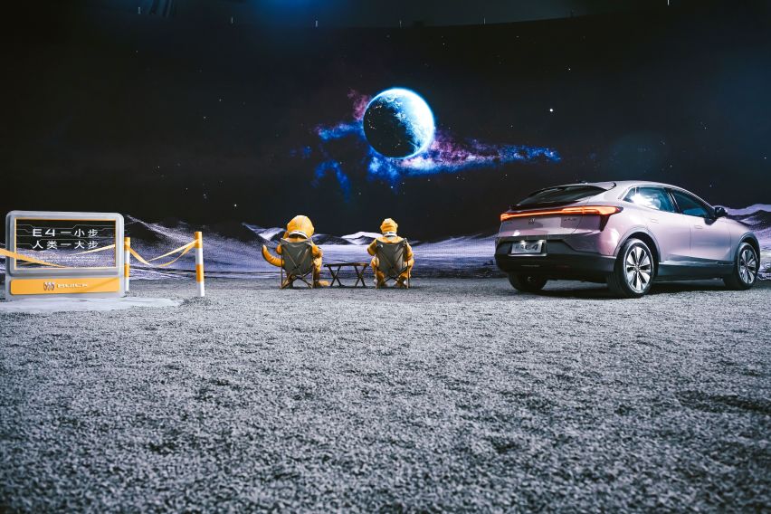 别克奥特能高档纯电轿跑SUV ELECTRA E4上市 售价18.99