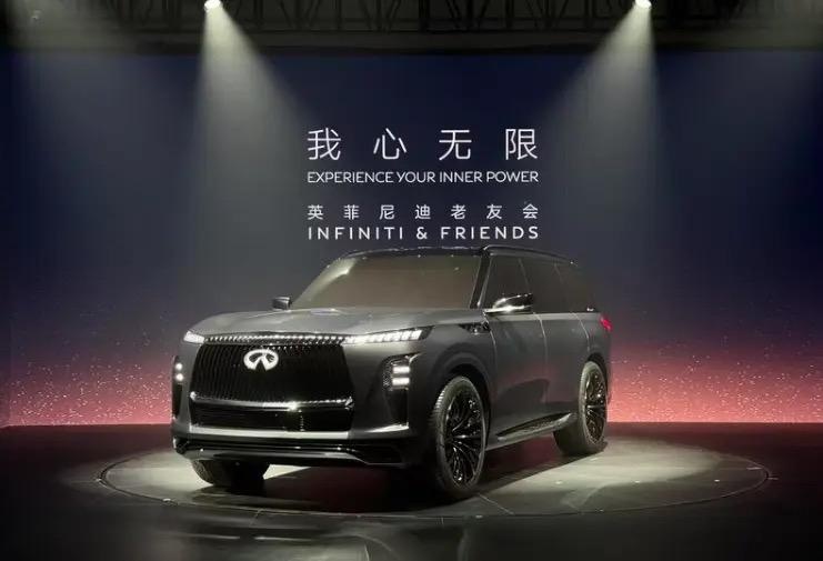 英菲尼迪QX80谍照曝光，外观神似概念车，或搭3.5T+48V轻混系统