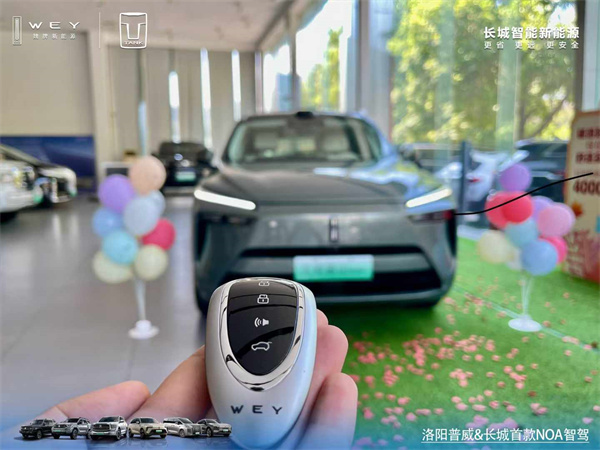 首台全新蓝山洛阳交付仪式
