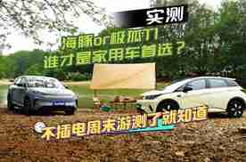 比亚迪海豚 or 极狐T1谁才是家用车首选？不插电周末游测了就知道