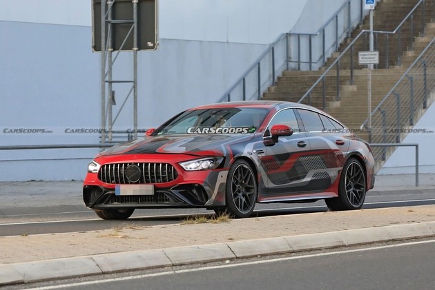 最快的奔驰AMG？梅赛德斯AMG GT73e最新路试谍照曝光