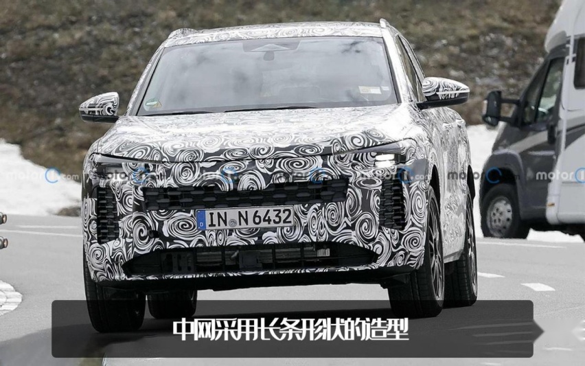 大嘴不流行了？全新奥迪Q5谍照曝光，换代升级尺寸加大
